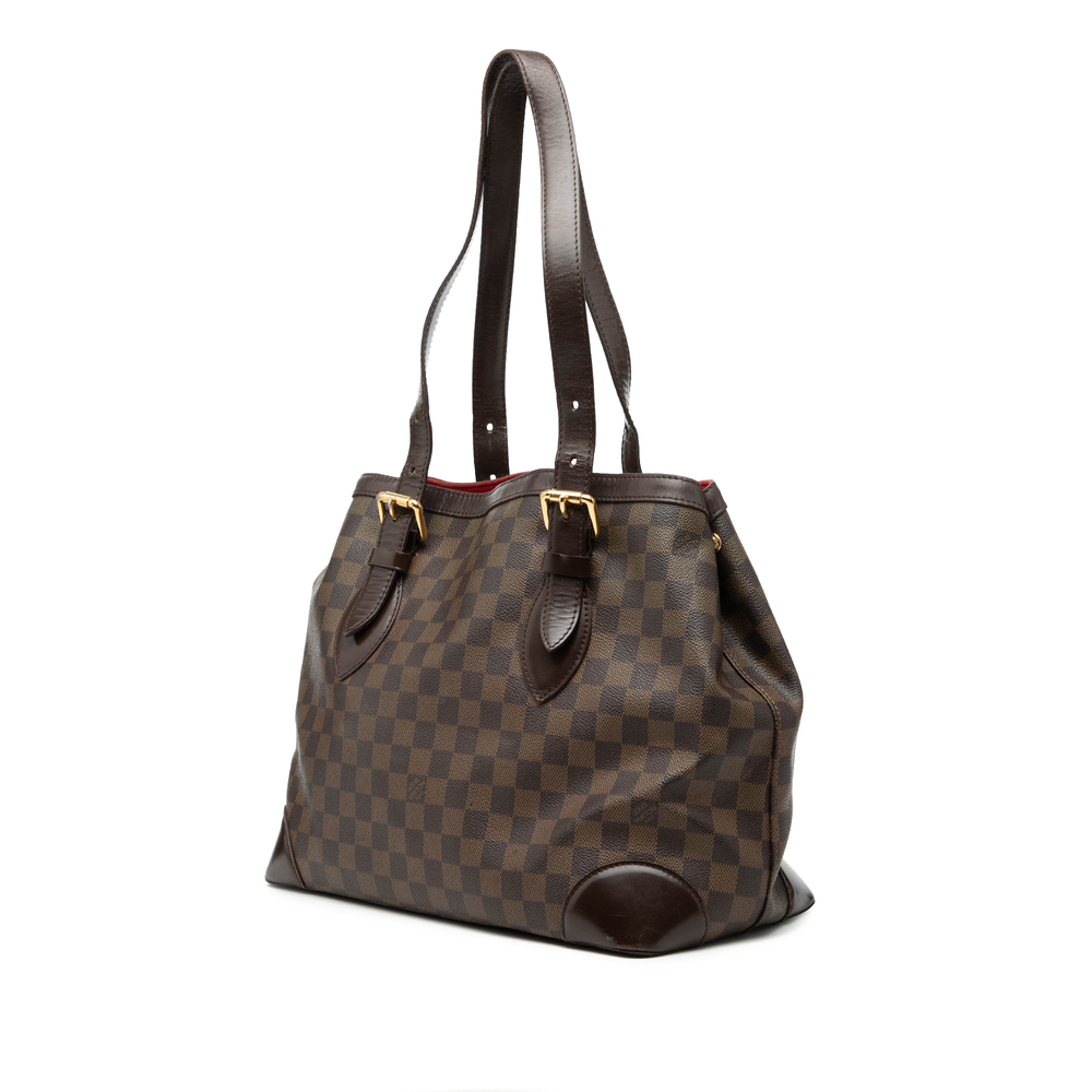 Pre-Loved Louis Vuitton Damier Ebene Hampstead MM - Picture 2 of 7